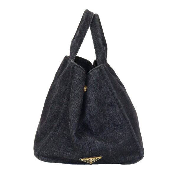 imgrc0093017682 Prada Canapa Handbag Denim Gray