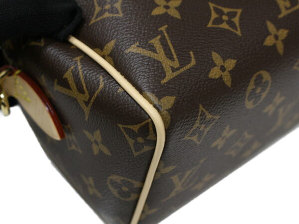 imgrc0093031799 Louis Vuitton Speedy Bandouliere 20 Canvas Shoulder Bag Brown