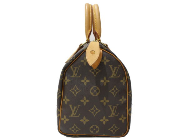 imgrc0093115591 Louis Vuitton Speedy 25 Monogram Canvas Handbag Brown