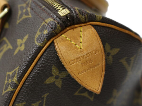 imgrc0093115602 Louis Vuitton Speedy 25 Monogram Canvas Handbag Brown