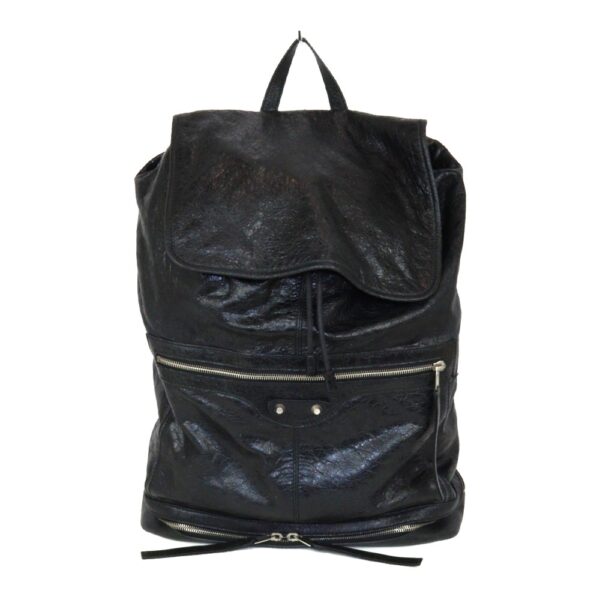 imgrc0093121683 Balenciaga Backpack Leather Black