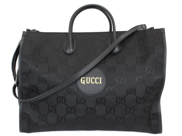 imgrc0093137760 Gucci GG Nylon Tote Bag Black