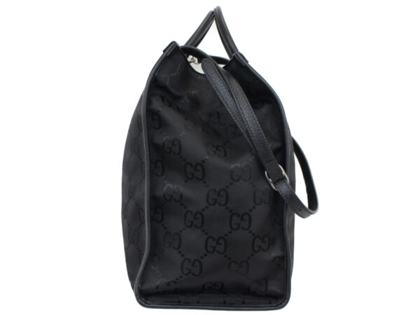 imgrc0093137761 Gucci GG Nylon Tote Bag Black