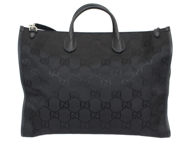 imgrc0093137763 Gucci GG Nylon Tote Bag Black