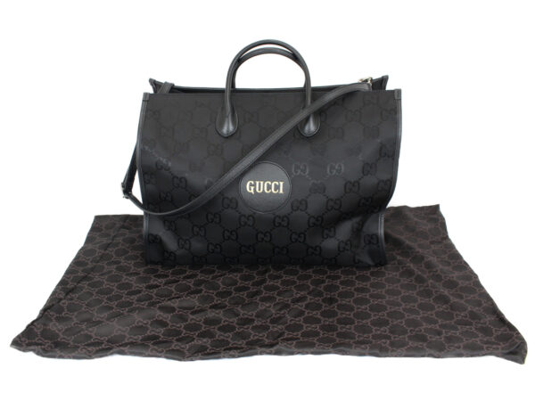 imgrc0093137775 Gucci GG Nylon Tote Bag Black