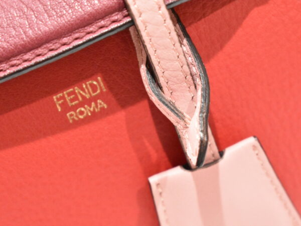 imgrc0093180390 Fendi Vistheway Handbag Red Pink