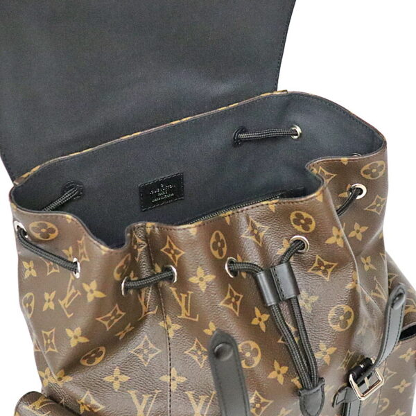 imgrc0093180575 Louis Vuitton Christopher MM Monogram Macassar Rucksack Backpack