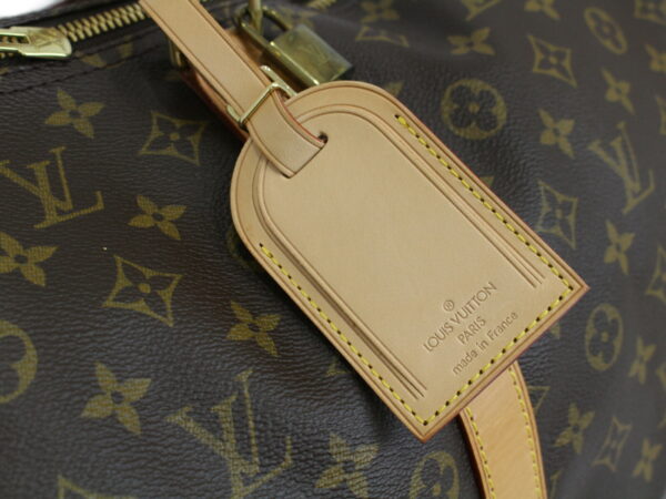 imgrc0093187695 Louis Vuitton Keepall 55 Monogram Canvas Bag Brown