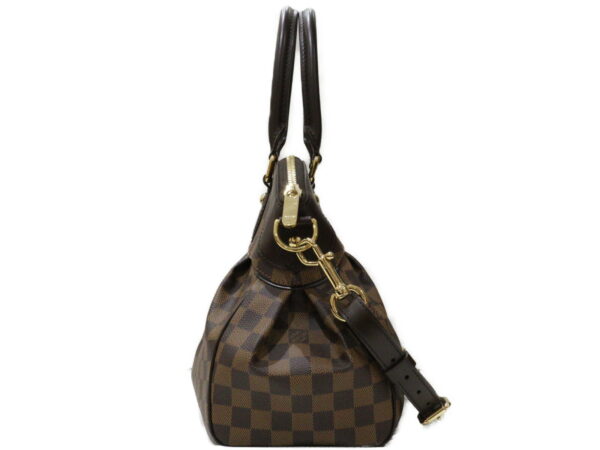 imgrc0093202735 Louis Vuitton Trevi PM Damier Canvas Shoulder Bag Brown