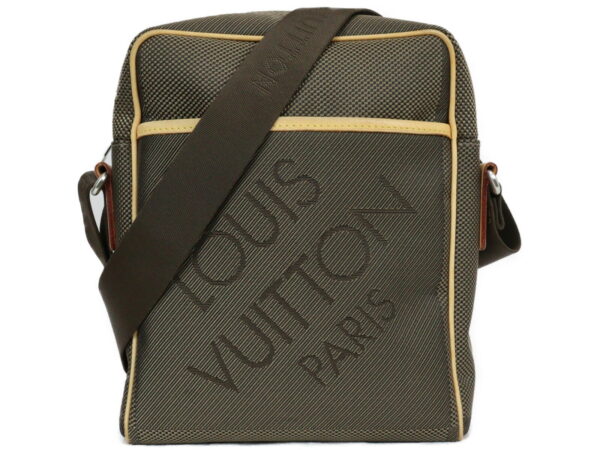 imgrc0093218781 Louis Vuitton Citadin NM Damier Jean Shoulder Bag Khaki