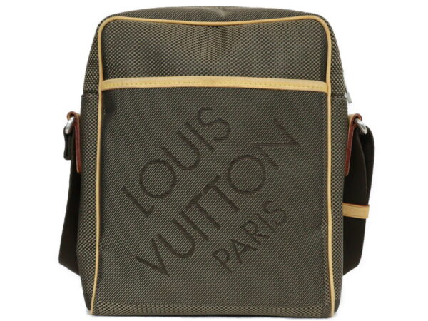 imgrc0093218782 Louis Vuitton Citadin NM Damier Jean Shoulder Bag Khaki