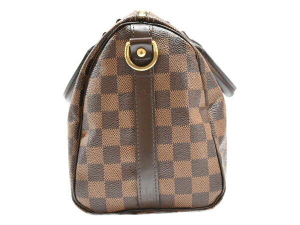 imgrc0093267496 Louis Vuitton Speedy Bandouliere Shoulder Bag Damier Ebene Brown