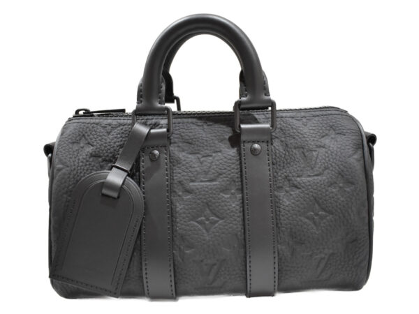 imgrc0093270376 Louis Vuitton Keepall Bandouliere 25 Mini Bag Empreinte Black