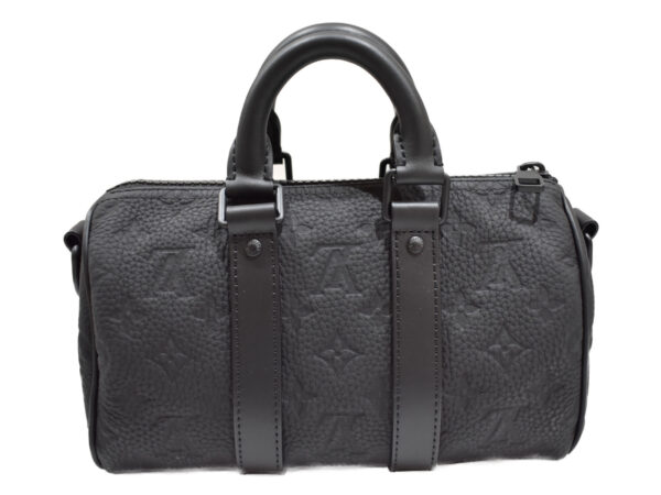 imgrc0093270377 Louis Vuitton Keepall Bandouliere 25 Mini Bag Empreinte Black