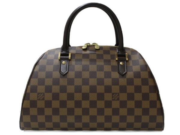 imgrc0093272716 Louis Vuitton Rivera MM Damier Ebene Handbag Brown