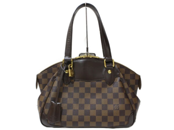 imgrc0093299500 Louis Vuitton Verona PM Damier Ebene Tote Bag Brown