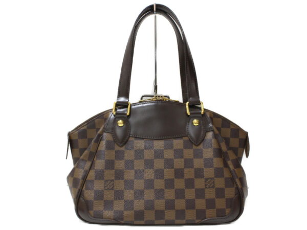 imgrc0093299503 Louis Vuitton Verona PM Damier Ebene Tote Bag Brown