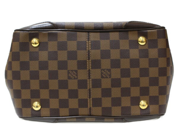 imgrc0093299504 Louis Vuitton Verona PM Damier Ebene Tote Bag Brown