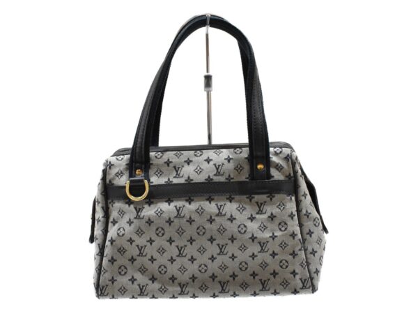 imgrc0093335964 Louis Vuitton Josephine Handbag Monogram Mini Navy