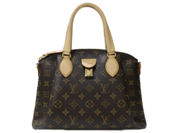 imgrc0093352775 Louis Vuitton Rivolie PM Monogram Canvas Shoulder Bag Brown