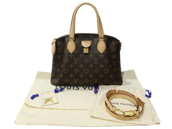 imgrc0093352788 Louis Vuitton Rivolie PM Monogram Canvas Shoulder Bag Brown