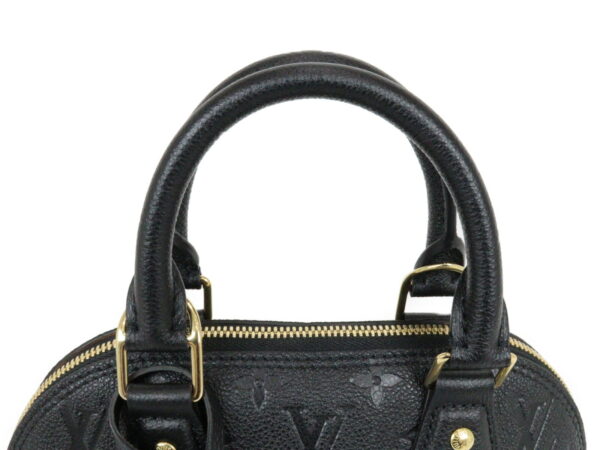 imgrc0093464640 Louis Vuitton Neo Alma BB Monogram Empreinte Leather 2 Way Bag Black