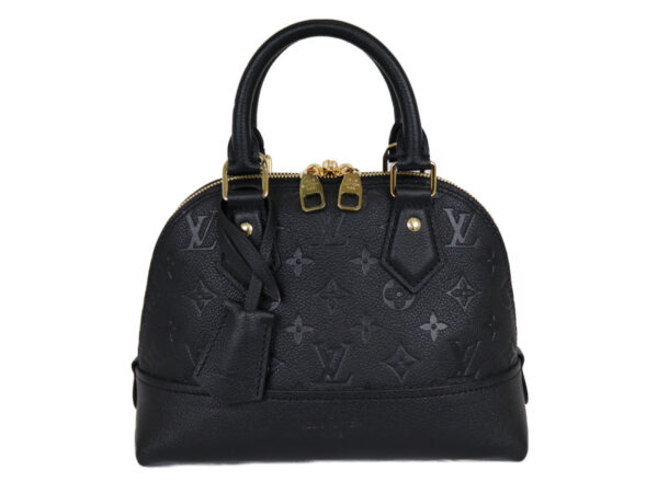 imgrc0093464649 Louis Vuitton Neo Alma BB Monogram Empreinte Leather 2 Way Bag Black