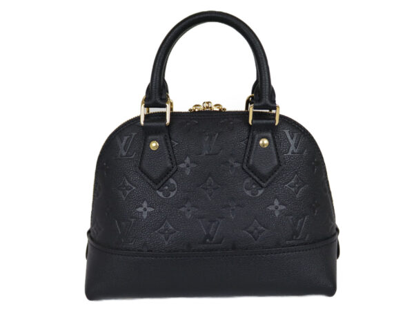 imgrc0093464650 Louis Vuitton Neo Alma BB Monogram Empreinte Leather 2 Way Bag Black