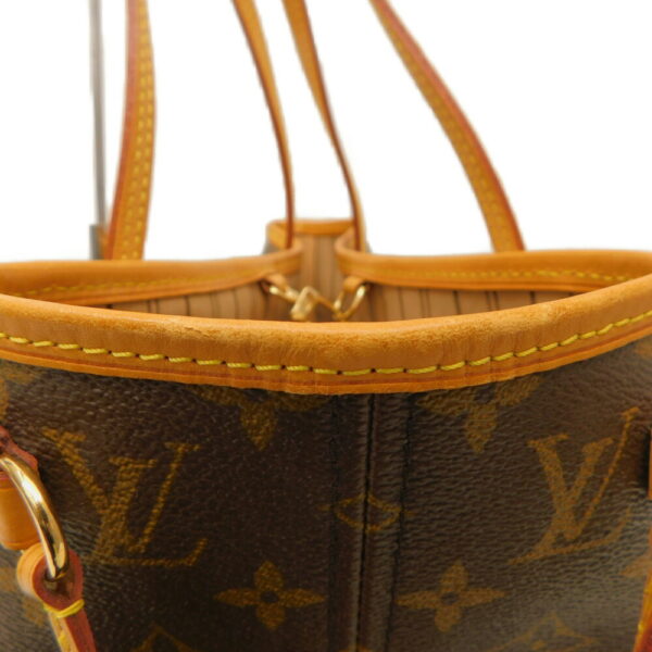 imgrc0093537987 Louis Vuitton Neverfull PM Monogram Tote Bag Brown