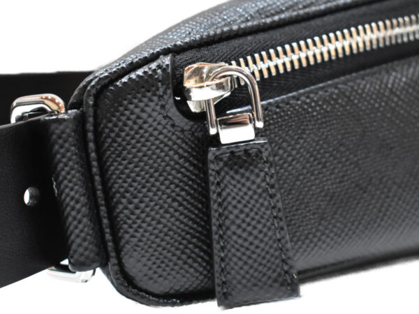 imgrc0093702702 Prada Belt Bag Saffiano Leather Black