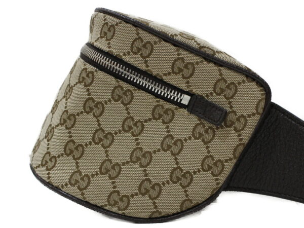 imgrc0093727372 Gucci GG Canvas Body Bag Beige Brown