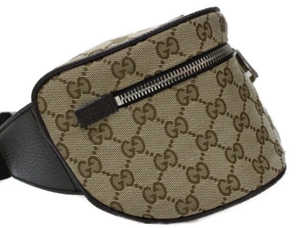 imgrc0093727373 Gucci GG Canvas Body Bag Beige Brown