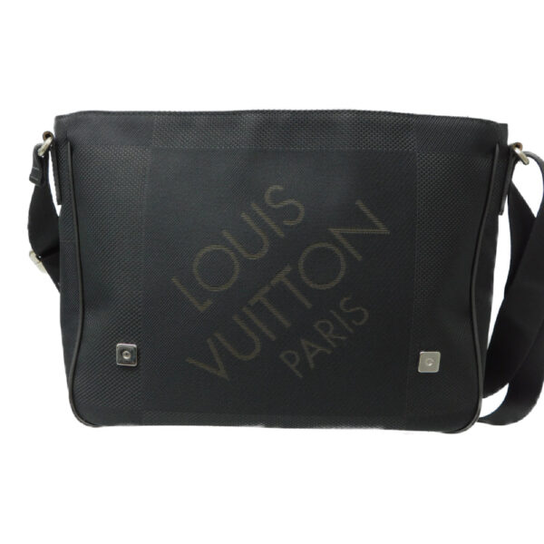 imgrc0093826746 Louis Vuitton Damier Jean Messager NM Messenger Bag Black