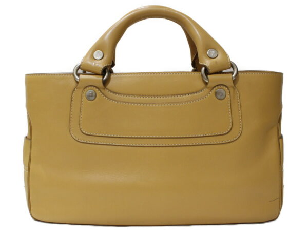 imgrc0093830963 Celine Boogie Leather Handbag Yellow