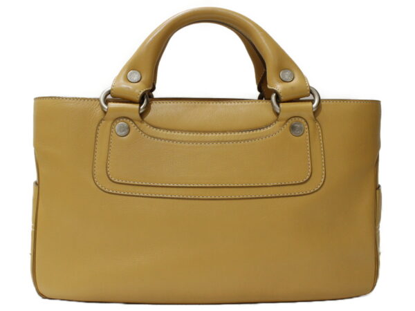 imgrc0093830966 Celine Boogie Leather Handbag Yellow