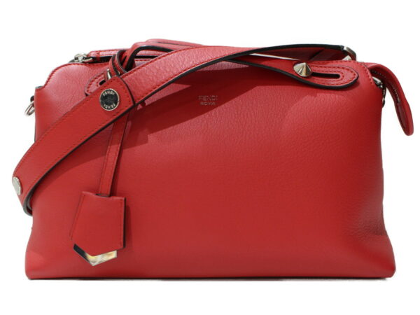 imgrc0093831007 Fendi By the Way Handbag Shoulder Bag Leather Red