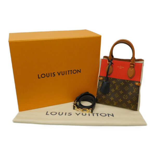 imgrc0093846117 Louis Vuitton Fold Tote PM Monogram Handbag Red