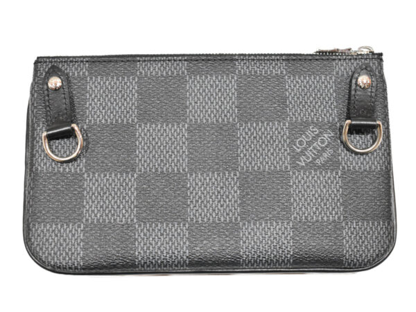 imgrc0093859834 Louis Vuitton Trio Messenger 2WAY Shoulder Bag Canvas Damier Graphite 3D Black