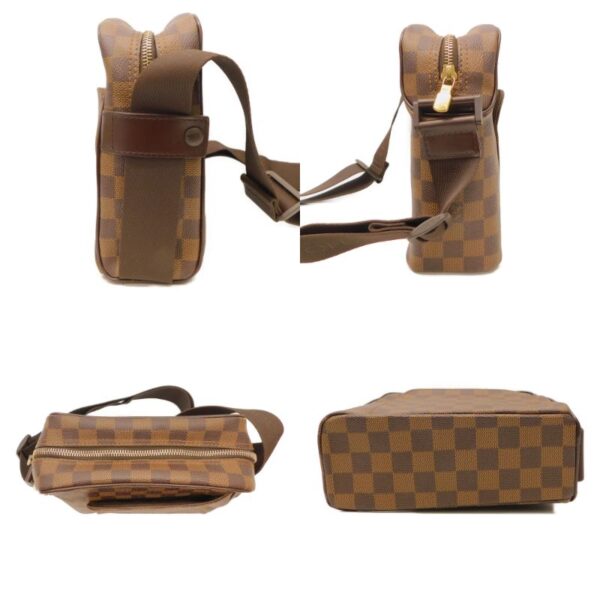 imgrc0093915601 Louis Vuitton Olaf PM Damier Ebene Shoulder Bag Brown