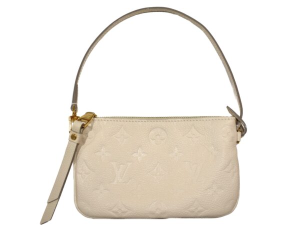 imgrc0093947954 Louis Vuitton Empreinte Pouch Mini Handbag White