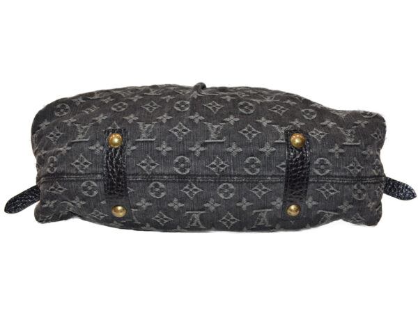 imgrc0093948303 Louis Vuitton Neo Cabby GM Handbag Monogram Denim Black