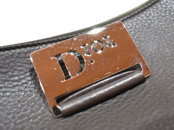 imgrc0094025334 Christian Dior Trotter Shoulder Bag Beige Brown