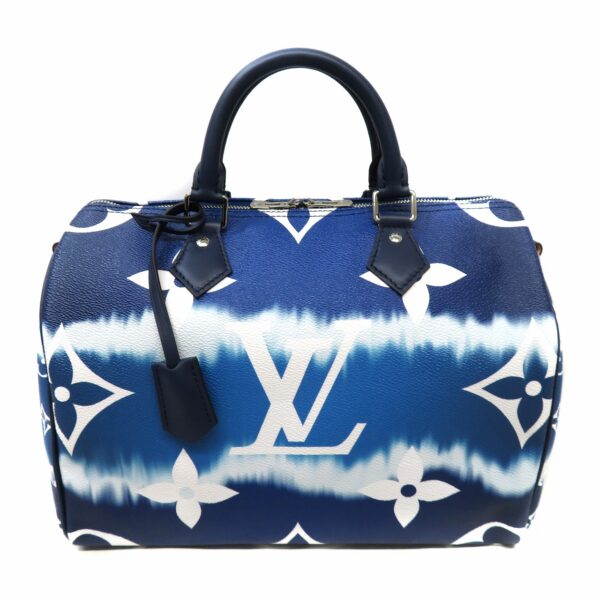 imgrc0094056892 Louis Vuitton Speedy Bandouliere 30 Monogram Blue