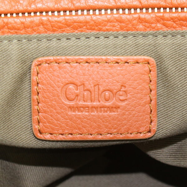 imgrc0094142590 Chloe Marcie 2Way Bag Leather Orange