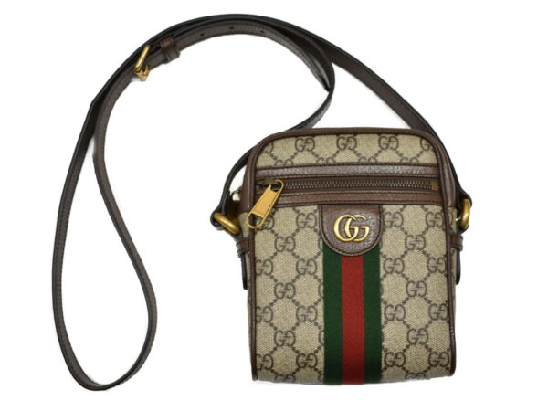 imgrc0094207405 Gucci GG Supreme Shoulder Bag Canvas Beige