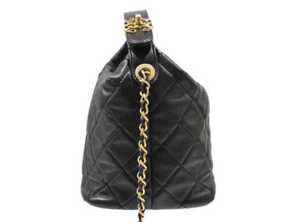 imgrc0094207695 Chanel Hobo Lambskin Shoulder Bag Black