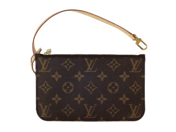 imgrc0094217172 Louis Vuitton Neverfull PM Monogram Canvas Tote Bag Brown