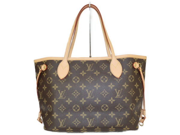 imgrc0094217178 Louis Vuitton Neverfull PM Monogram Canvas Tote Bag Brown