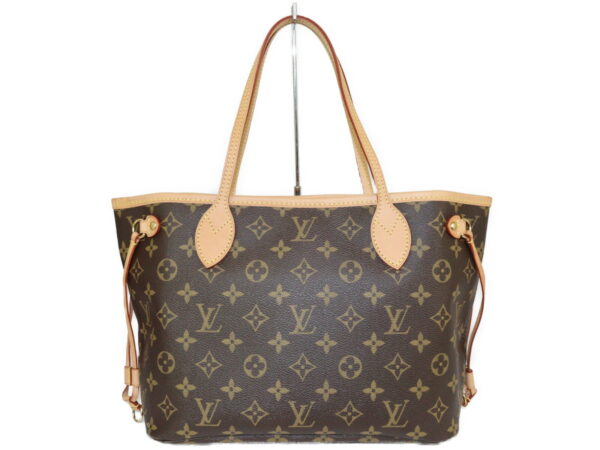 imgrc0094217179 Louis Vuitton Neverfull PM Monogram Canvas Tote Bag Brown