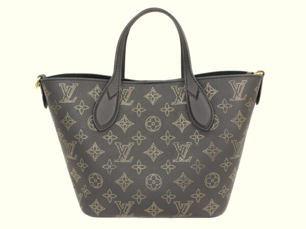 imgrc0094229189 Louis Vuitton Blossom PM Mahina Leather 2 Way Shoulder Bag Black